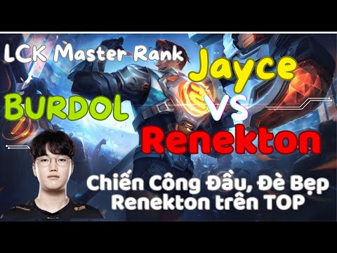 Burdol Jayce Gets First Blood And Crushes Renekton On Top | Gaming Master LOL