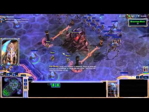 Ep 26: SC2 WoL Brutal playthrough. Prophecy Mission 4: In Utter Darkness Attempt 1