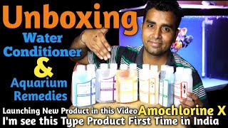 Unboxing Water Conditioner & Aquarium Remedies || Try to Make Easy fish & aquarium hobby