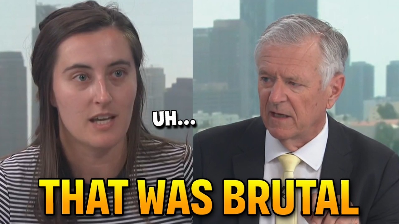 Socialist leader SQUIRMS on LIVE TV when forced to address DSA's push to abolish prisons, police