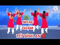TẾT BÌNH AN KHỚP NHẠC CHẬM HAI HƯỚNG DỄ TẬP HỒNG HUỆ