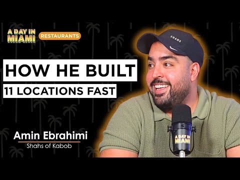 From the Back of a Mosque Kitchen to 11+ Locations | Amin Ebrahimi