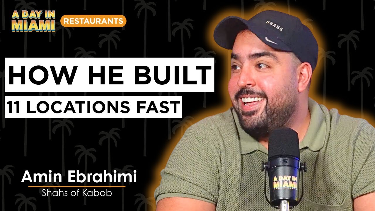 From the Back of a Mosque Kitchen to 11+ Locations | Amin Ebrahimi