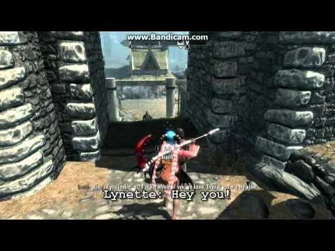 2Who Skyrim Lynette Quest ep0 - How to complete Bullying Braith quest.