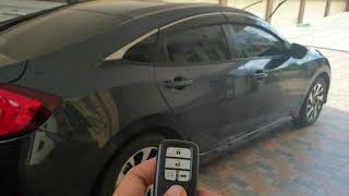 HONDA CIVIC 2017 2018 2019 2020 REMOTE FUNCTION