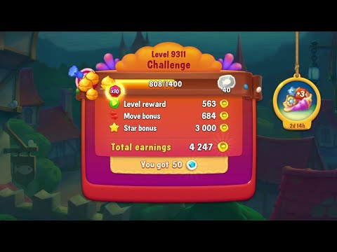@Fishdom Win Strikes Level 8309 - Special Level 8311 Challenge