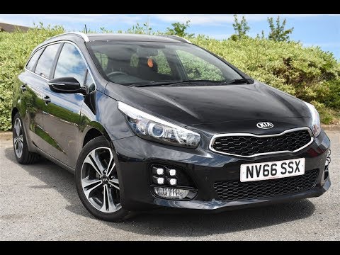 Used Kia Ceed SW 1.6 CRDi ISG GT-Line 5dr Black 2017 Estate