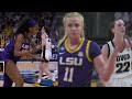 LSU players hilarious reaction to Caitlin Clark hitting these 3's on them 😂