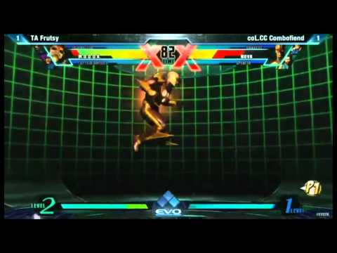 Evolution 2012 UMVC3 - TOP 8 Losers Bracket - TA Frutsy Vs coL.cc Combofiend