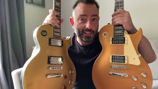 Video thumbnail for Harley Benton vs Vintage V100. Les Paul Gold Top comparison and review. Vintage 2.5 times better? by The Novice Noise Maker