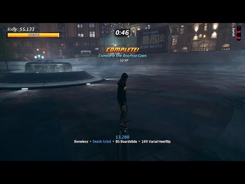 All 3 Roof Gaps Downtown THPS 1 + 2