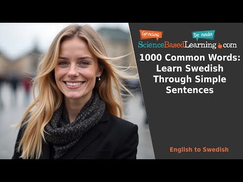 1000 Common Words: Learn Swedish Through Simple Sentences