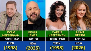 The King Of Queens 1998 Cast Then And Now