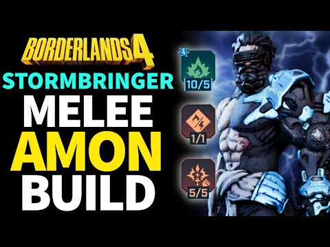 UPDATED BEST CRUCIBLE AMON BUILD - UVH6 - Stormbringer - Borderlands 4 Amon Endgame Build Guide