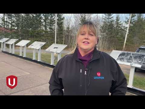 Unifor attends 30th Anniversary of Westray Mine Disaster