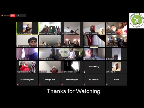 MSRPM  SUNDAY DYNAMIC WORSHIP SERVICE 10 AM UK, 11 AM CET 21.01.2018