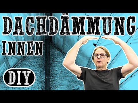 Roof insulation - from the inside / vapor barrier - vapor barrier - underlayment