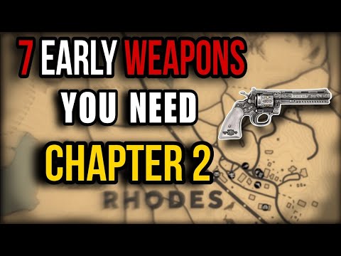 RDR2 : Obtain 7 Powerful Weapons Early in Chapter 2 💥 | Red Dead Redemption 2 