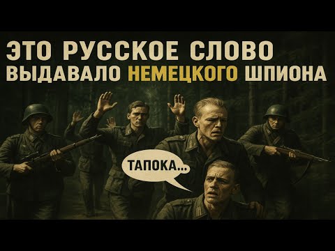 Одно РУССКОЕ слово, которое ВЫДАВАЛ ФАШИСТА: как на фронте ВЫЧИСЛЯЛИ ВРАГА за секунды