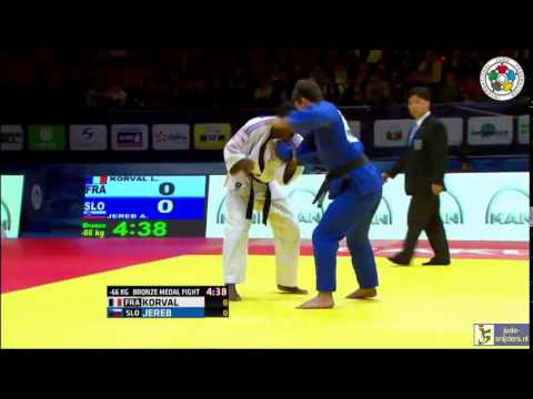Judo 2015 Grand Slam Baku: Korval (FRA) - Jereb (SLO) [-66kg] bronze