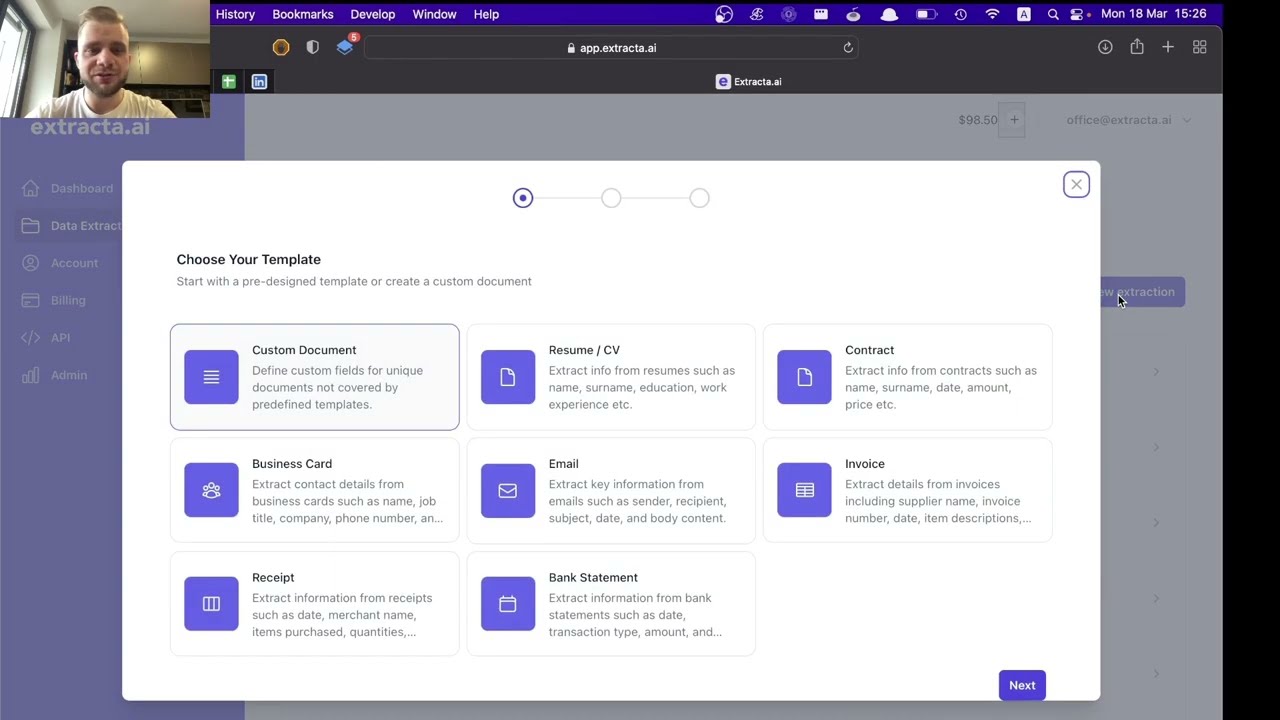Welcome Video - Extracta.ai