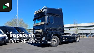 DAF XF 480 4X2 SSC Hydraulik Standklima Alcoa truck tractor | Image 4 - Autoline
