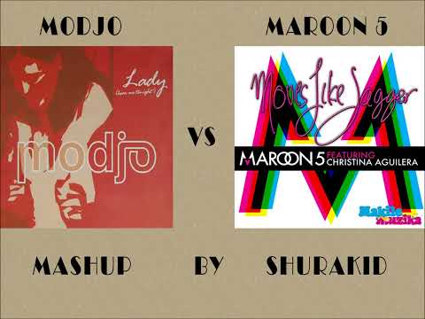 Modjo vs Maroon 5   Moves like Jagger Mashup by ShuraKid