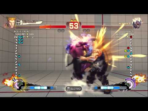 ACE E I RI N [Guile] Vs hatkun [Oni] SSF4 Arcade Edition 2012 720 HD