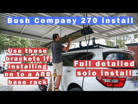 The Bush company 270 XT Install onto ARB base rack