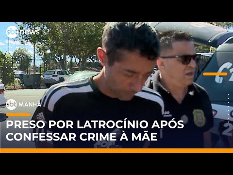 Mãe leva filho à polícia após ele confessar participação em latrocínio | #SBTManhã