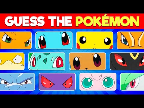 Guess the Pokémon by the Eyes 👀 Pokémon Quiz