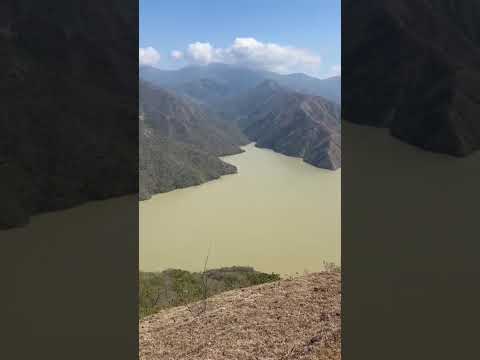 Embalse central Hidroeléctrica ituango hoy miércoles Desde Vereda Brugo de Toledo norte de Antioquia