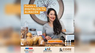 Fondo concursable Digitaliza tú Almacén de Sercotec, Postule ya están abiertas las postulaciones