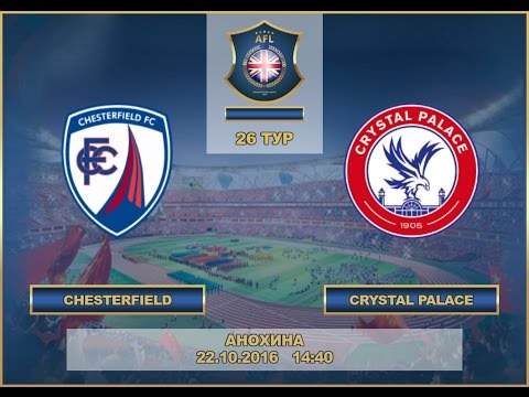 AFL. England. Championship. 26 tour. Chesterfield - Crystal Palace