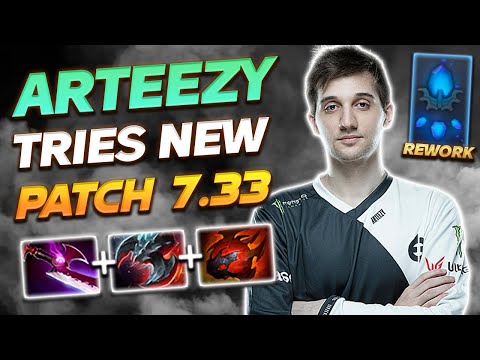 ARTEEZY First Time Morphling NEW Meta Build on 7.33 Patch