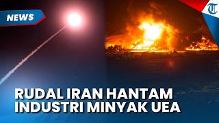 Industri Minyak Fujairah UEA Terbakar Usai Dihantam Rudal Iran, Tiga Warga India Terluka