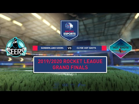 Clyde Hot Shots vs Sunderland Seers - Rocket League 2019/20 Grand Finals  l British Esports Champs