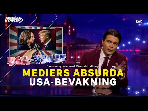 Mediernas absurda USA-bevakning