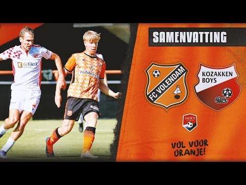 😩 Verliezen in de laatste minuut | Samenvatting Jong FC Volendam - Kozakken Boys (2022-2023)
