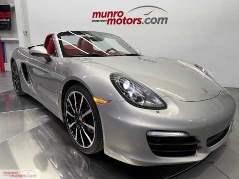 2013 Porsche Boxster 2dr Roadster S in Silver for sale at Munro Motors in Brantford, ON