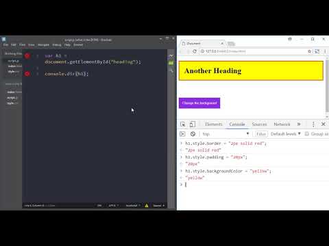 Selecting Elements By Id In Javascript