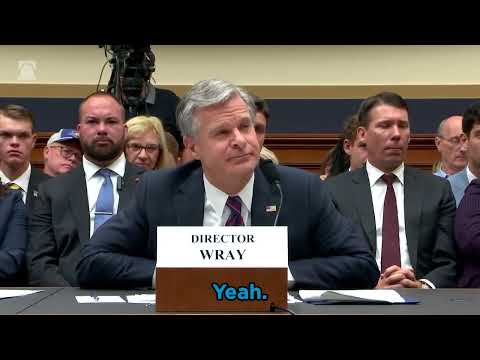 FBI Director Questioned Over Agent Involvement on Jan. 6