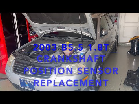 2003 B5 5 1 8T Crankshaft Position Sensor Replacement