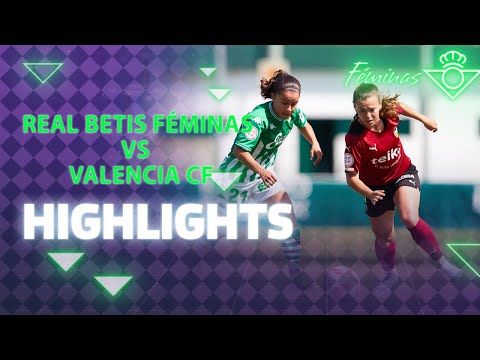 Resumen del partido Real Betis Féminas 0-0 Valencia CF | Real Betis FÉMINAS