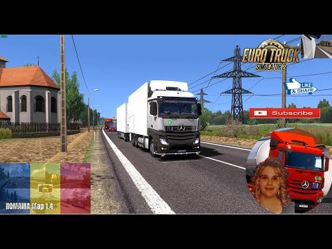 Euro Truck Simulator 2 (1.32) Mercedes New Actros Valhein Edit v1.0 [05-11-2018] + DLC's & Mods