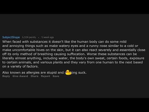 Reddit - Design Flaws Within The Human Body
