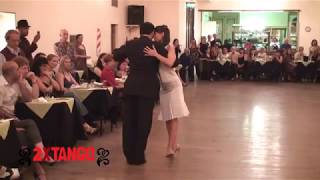 Fabian Peralta y Lorena Ermocida