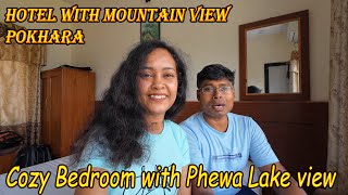 New Elite’s Guest House || Cozy Bedroom with Phewa Lake view || Hotel in Pokhara