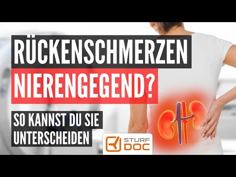 Back pain in the kidney area - how to distinguish between them
