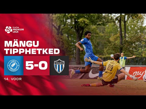 Tartu JK Tammeka - JK Tallinna Kalev I 5:0 I A. Le Coq Premium liiga 14. voor I 2025